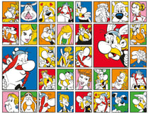 Puzzle 2000 pièces - Les portraits Astérix - Nathan