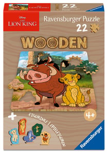 Puzzle  en bois 22 pièces - Ravensburger - Le Roi Lion