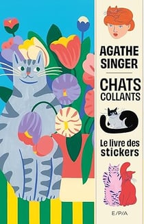 Chats collants : le livre des stickers