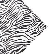 Flex thermocollant - Motif zèbre - 30 x 90 cm - Créalia