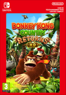Code de téléchargement Donkey kong country returns HD - Nintendo Switch