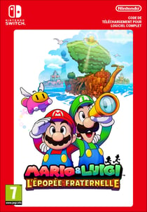 Code de téléchargement Mario & Luigi : L'épopée fraternelle - Nintendo Switch