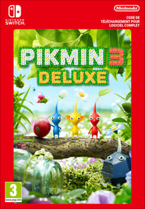 Code de téléchargement Pikmin 3 Deluxe - Nintendo Switch