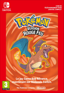 DDC Pokémon version Rouge Feu