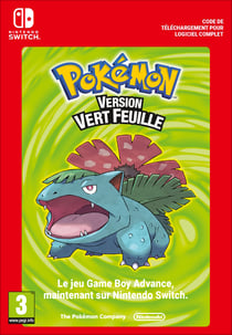 DDC Pokémon version Vert Feuille