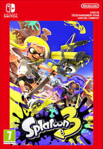 Code de téléchargement Splatoon 3 - Nintendo Switch
