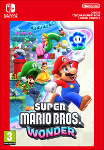 Code de téléchargement Super Mario Bros. Wonder - Nintendo Switch