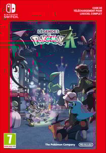 Pokémon Legends: Z-A Nintendo - Code de téléchargement pour Switch