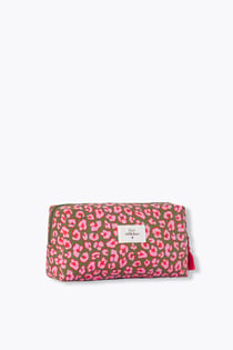 Kit prêt à coudre Promod Couture - Trousse Théa - Imprimé léopard rose & kaki