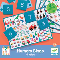 Numéro bingo 4 lotos - Djeco