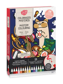 Coloriages mystères Asie - Buki