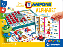 Mon coffret Tampons Alphabet - Clementoni