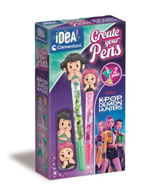 Crée tes stylos Kpop Zoey et Mira - Clementoni
