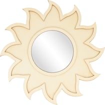 Mirroir en bois Artemio - Soleil