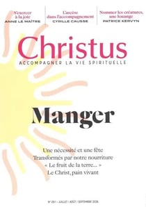 Revue Christus n.291 : Manger