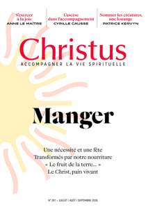 Revue Christus n.291 : Manger