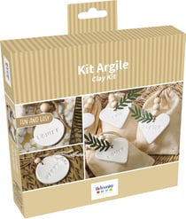 Kit argile rond et cœur Artemio