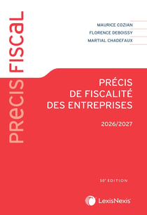 Précis de fiscalité des entreprises (édition 2026/2027)