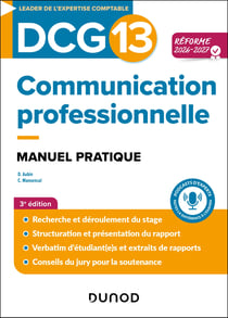 DCG 13 : Communication professionnelle : Manuel pratique (édition 2026/2027)