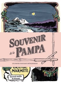 Souvenir de la Pampa : 10 cartes postales détachables