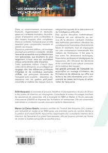 Les grands principes de l'actuariat : Vie, Non vie, Gestion actif passif, Maîtrise des risques