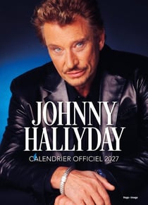 Calendrier mural Johnny Hallyday 2027