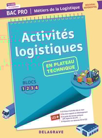 Mon métier, mes compétences - Activités logistiques en plateau technique - Bac Pro Métiers de la logistique (2026) - Pochette élève