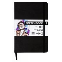 Carnet Sketchbook - Noir - 14 x 21 cm - 80 feuilles