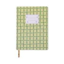 Carnet - Tulip Jumbo - vert - 19 cm x 26 cm - 200 pages lignées