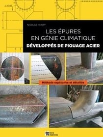 Les epures en genie climatique t1 - t01 - les epures en genie climatique - developpes de piquages ac