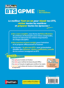Toutes les matières - BTS GPME (édition 2027/2028)