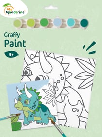 Graffy Paint : dinosaures - Avenue Mandarine