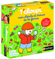 Cherche et Trouve à la ferme : T'Choupi - Nathan