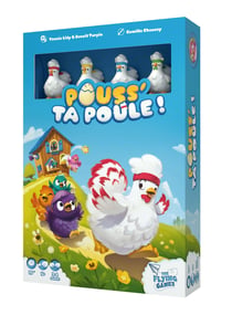 Pouss' ta poule - Jeu de société enfant - The Flying Games