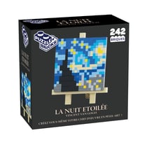 Pixel art : Nuit étoilée - Wilson Jeux
