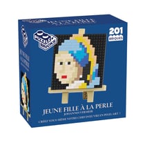 Pixel art : Jeune fille à la perle - Wilson Jeux