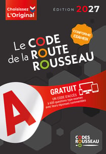 Code Rousseau : De la route B (édition 2027)