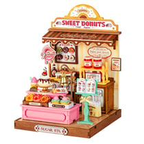 Maquette DIY - 3D Sweetie's Donut Shop - Rolife