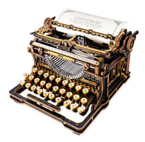 Maquette DIY - 3D Mechanical Typewritter (Classic Version) - Rokr