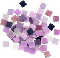 Tesselles mosaïque Artemio - Violet - 1 x 1 cm - 150 g