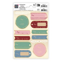 Lot de 10 éiquettes cadeaux autocollantes Editions Cely