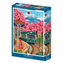 Puzzle 500 pièces - Fuji Blossom - Pieces & Peace