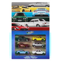 Coffret Euro Style 6 véhicules - Hot Wheels