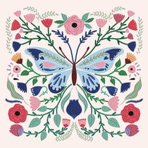 Kit Diamond painting Diamond Dotz - Frémissement floral