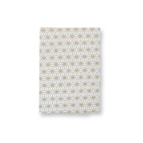 Tissus japonais Sevenberry - 50 x 55 cm - Géométrique écru doré