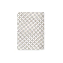 Tissus japonais Sevenberry - 50 x 55 cm - Floral écru doré