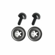 Lot de 2 yeux de sécurité Rico Design - 6 mm