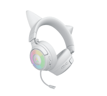 Casque gaming sans-fil Razer - Kraken Kitty V3 pro - Blanc