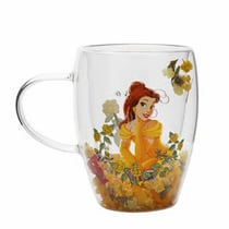 Mug Widdop - La Belle et la Bête - Fleurs séchées Belle - 300 mL