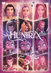 Puzzle 104 pièces Super - K-Pop Demon Hunters - Clementoni
